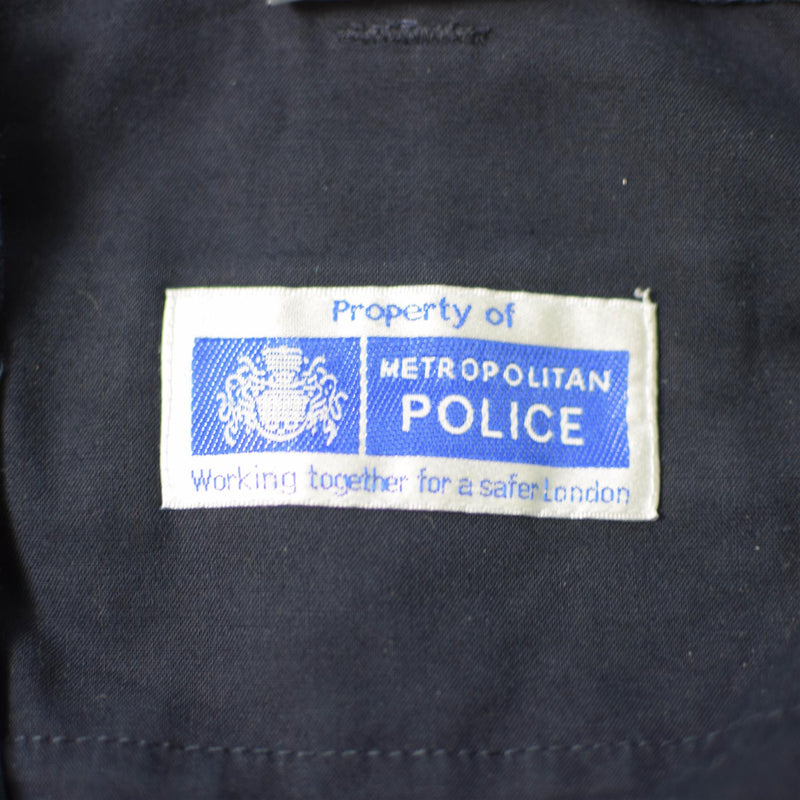 Pantalon de police britannique original, pantalon d'uniforme durable en ripstop bleu excédentaire