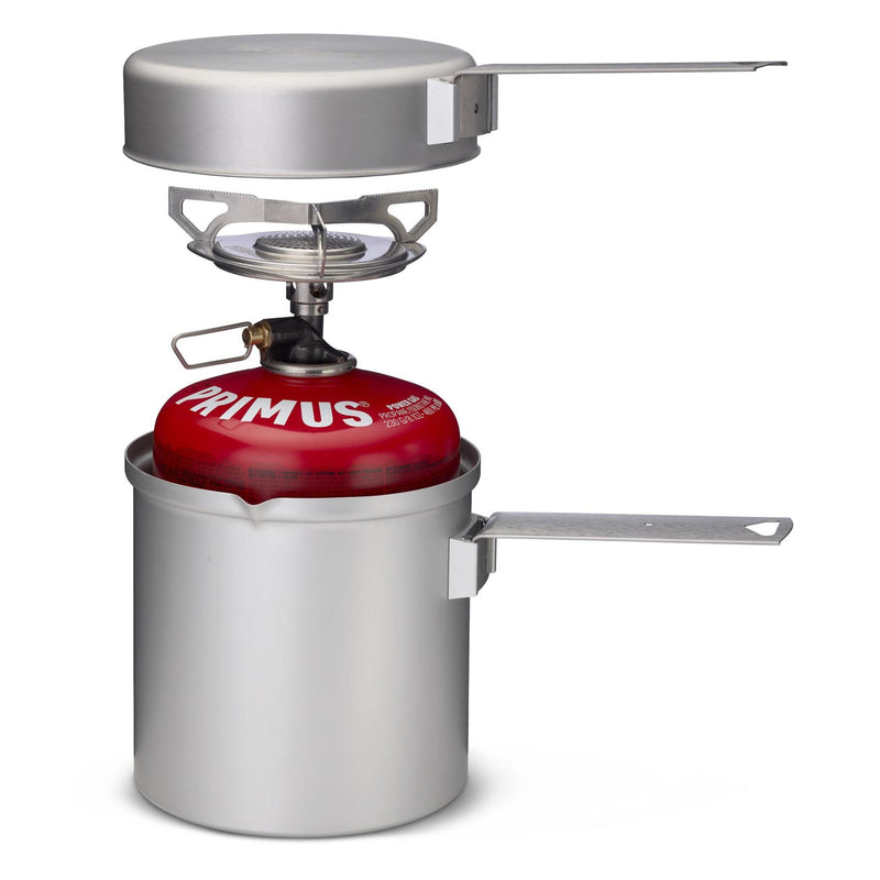 Primus Essential Trail KIT Ensemble de réchaud de camping léger avec casserole de randonnée 1 L