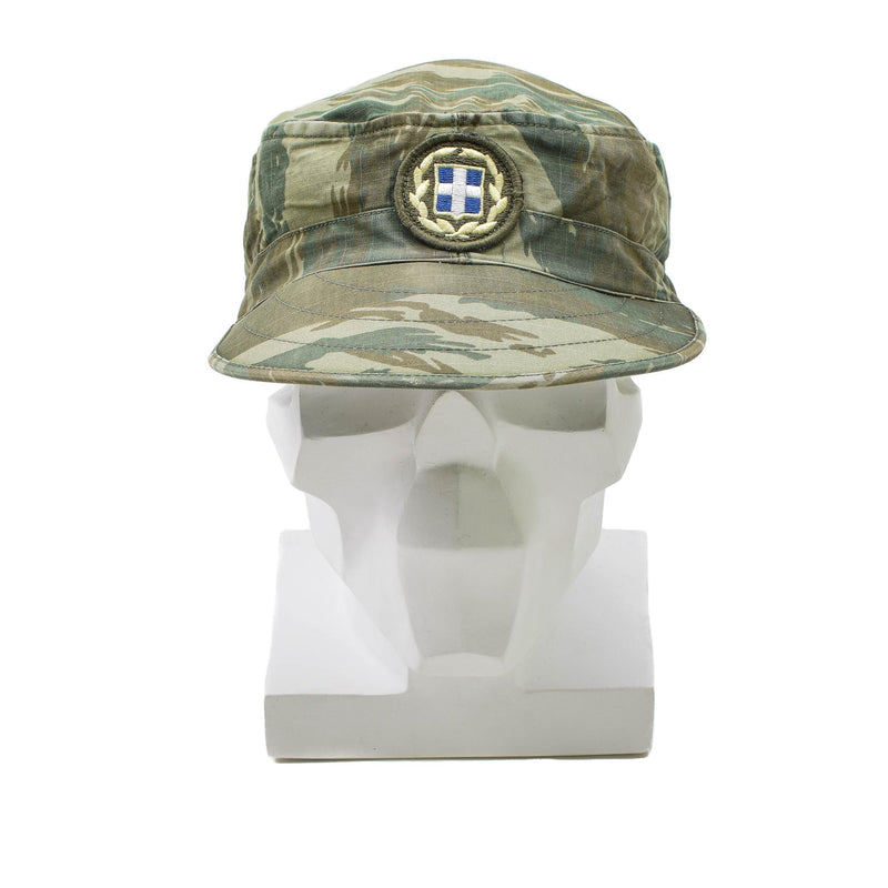 Casquette militaire légère d'été de camouflage de lézard de troupes de campagne de l'armée grecque originale