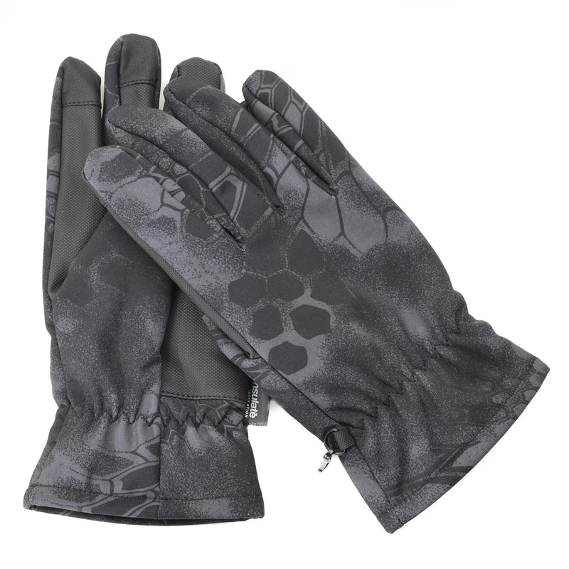 Gants Mil-Tec pour hommes, doublure Softshell THINSULATE™, camouflage Mandra, équipement tactique d'hiver
