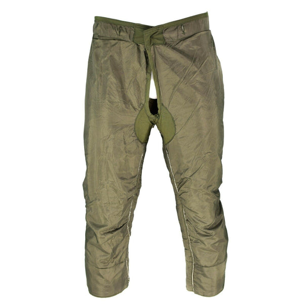 Doublure de pantalon matelassée d'origine de l'armée américaine M65 M 1951 doublure thermique chauffe-couette 3/4