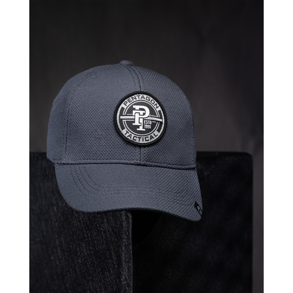 Pentagon Cluster Mesh BB Cap Casquette de baseball réglable tactique pour l'extérieur Gris loup