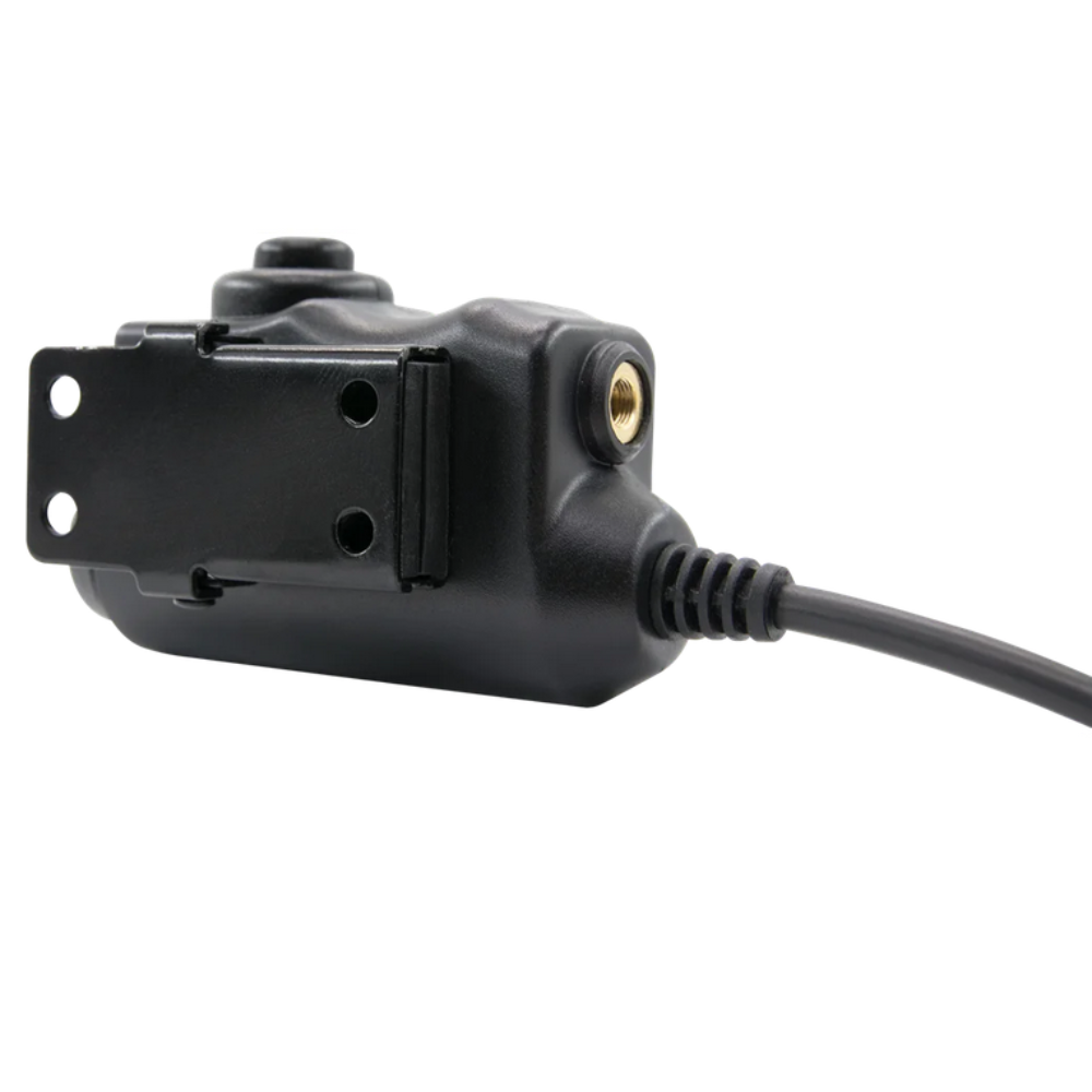 Earmor M52-KEN Adaptateur PTT Kenwood Baofeng Casque Radio Tactique Noir