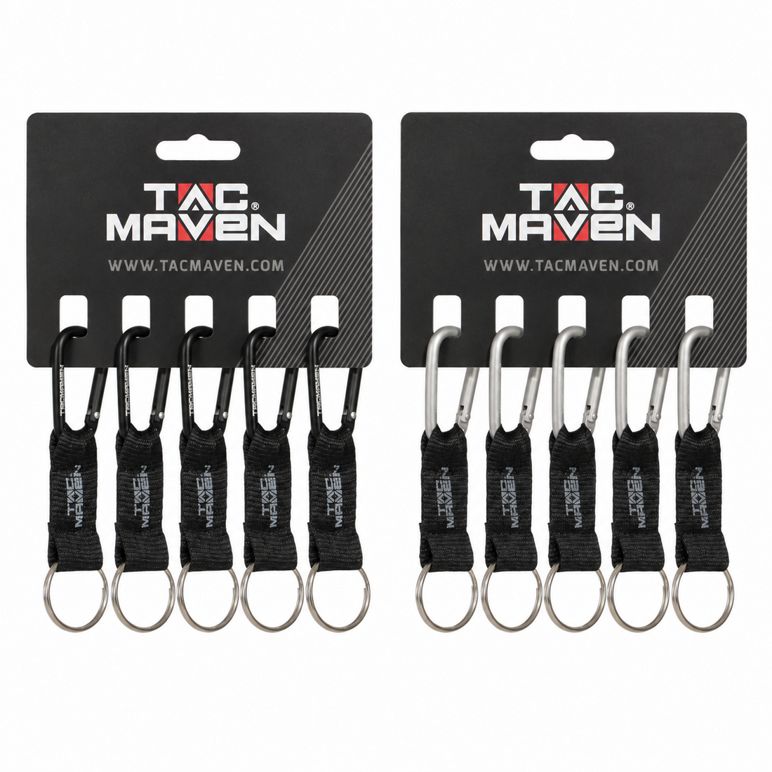 Pentagone Tactique 5mm Mousquetons En Aluminium Clips 5 Pack Camping En Plein Air Porte-clés