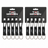 Pentagone Tactique 5mm Mousquetons En Aluminium Clips 5 Pack Camping En Plein Air Porte-clés
