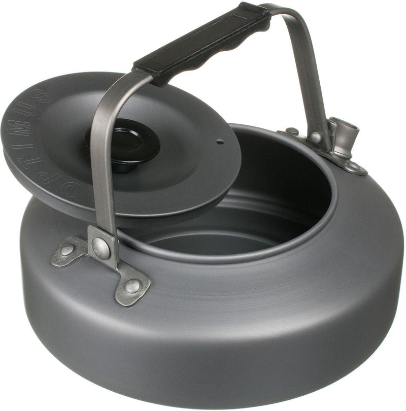 Pot de survie léger pour randonnée Optimus Terra Kettle, pot de camping Bushcraft ultraléger