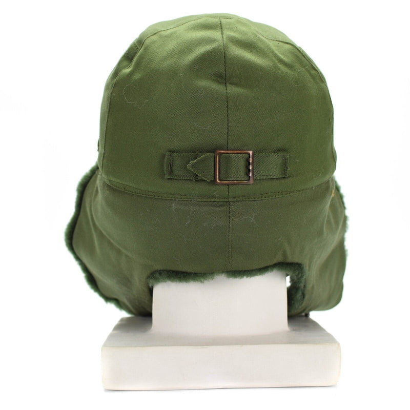 Casquette de combat d'hiver verte M59 de l'armée suédoise d'origine suédoise NEUF