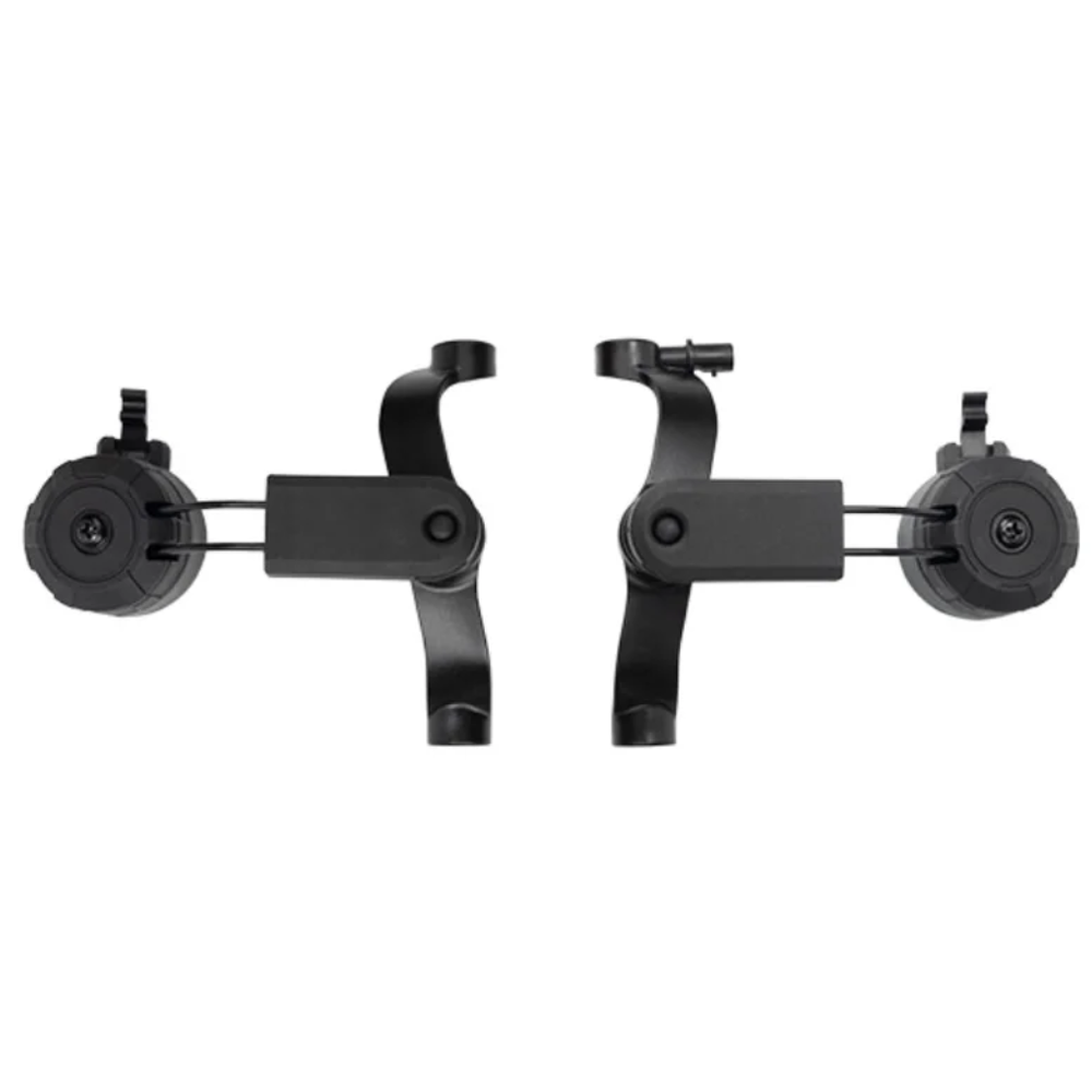 Kit d'adaptateur de casque Earmor M19C ARC Rail pour casques M31 M32 PLUS noir