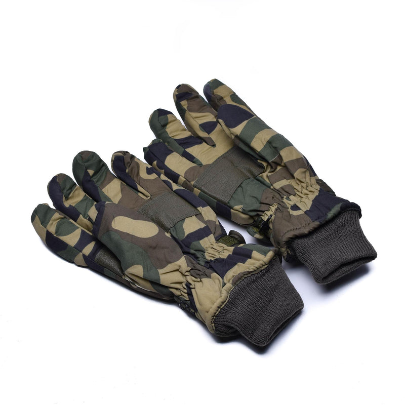 Gants d'hiver Thinsulate de marque Woodland Flecktarn Olive Camouflage