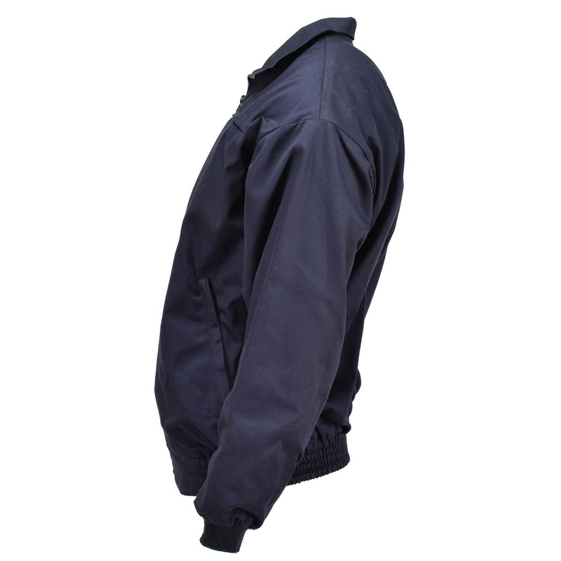 Veste de survêtement RAF authentique de l'armée britannique Royal Air Forces, style bombardier militaire bleu