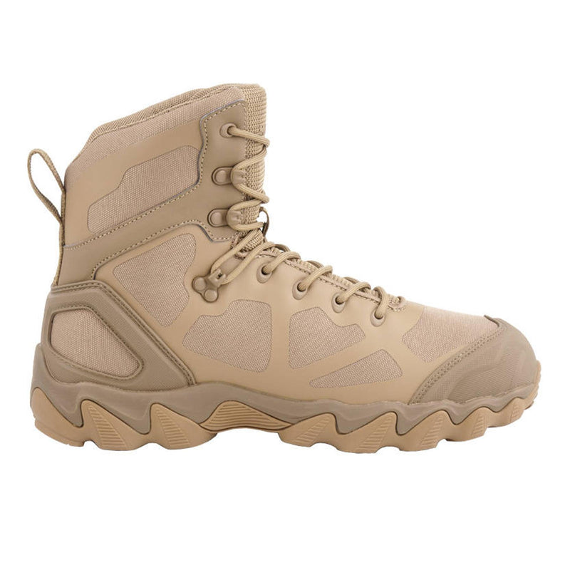 Bottes MIL-TEC CHIMERA HIGH légères pour trekking, randonnée, chasse, coyote