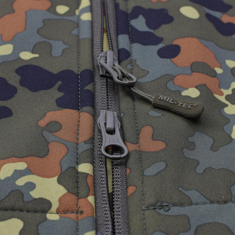 Veste Softshell MIL-TEC SCU 14 camouflage flecktran allemand vêtements d'extérieur de randonnée