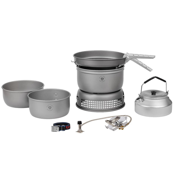 Ensemble de poêles de cuisine d'extérieur Trangia, poêle en aluminium, légère et compacte, pour randonnée