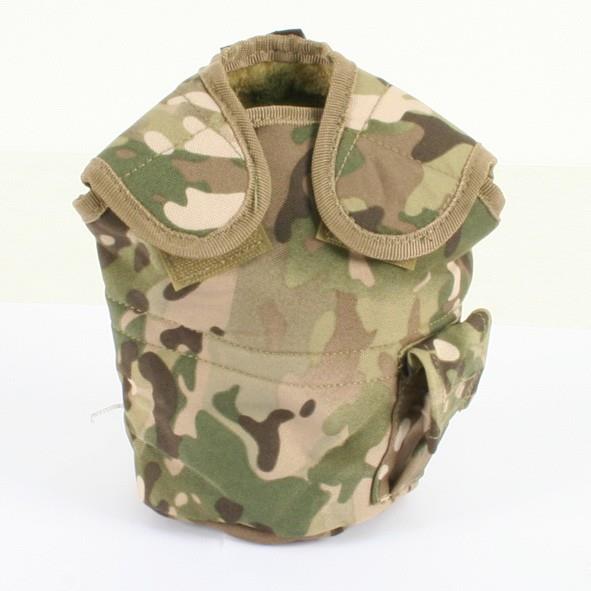 Pochette de gourde de style armée américaine Système de fixation Molle pour bouteille d'eau M1