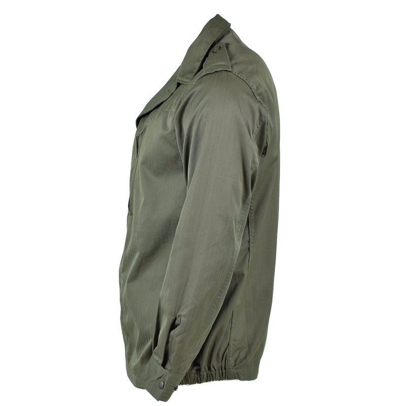 Veste de combat F2 authentique de l'armée française, chemise de surplus militaire, olive OD NEUF