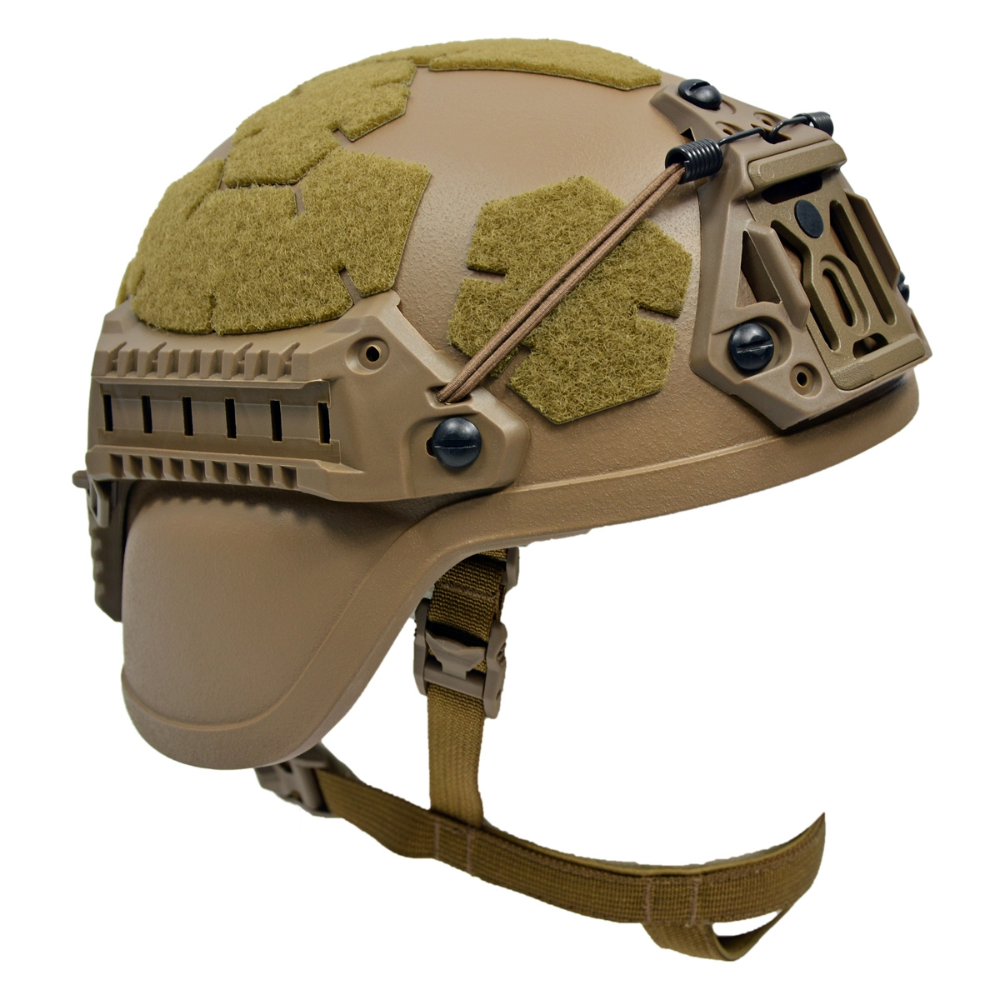 Casque balistique moderne à coupe complète Šestan-Busch BK-ACH niveau IIIA Rails latéraux NVG