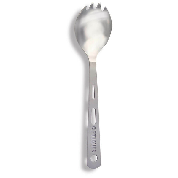 Cuillère-fourchette en titane OPTIMUS ultra légère pour randonnée, camping, survie