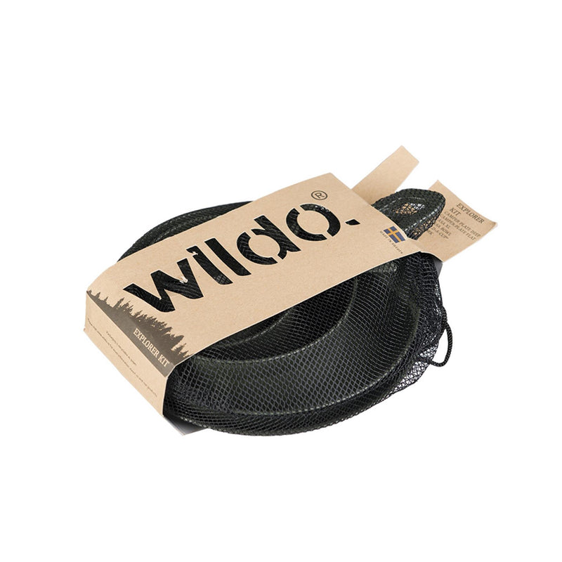 Ensemble de vaisselle de camping Wildo EXPLORER KIT Ustensiles d'extérieur légers sans BPA