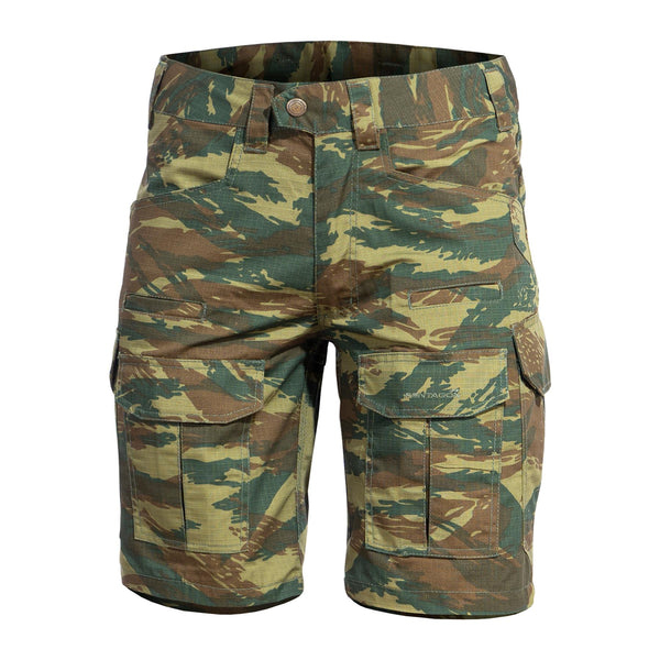 Pantalon court PENTAGON Lycos ripstop bermuda triple couture poches renforcées