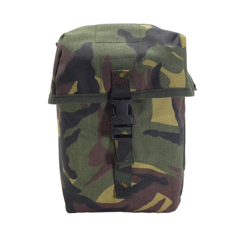 Pochette molle universelle d'origine militaire néerlandaise avec fermeture à boucle camouflage DPM NEUF