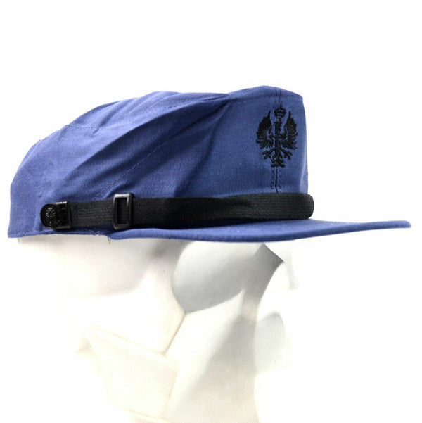 Casquette à visière militaire espagnole d'origine espagnole armée bleu marine casquette à visière bleue