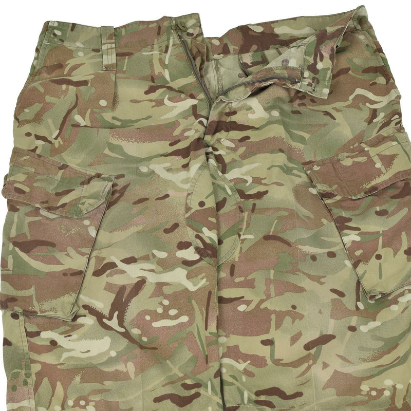 Véritable short de combat militaire MTP camouflage de l'armée britannique, bermuda militaire