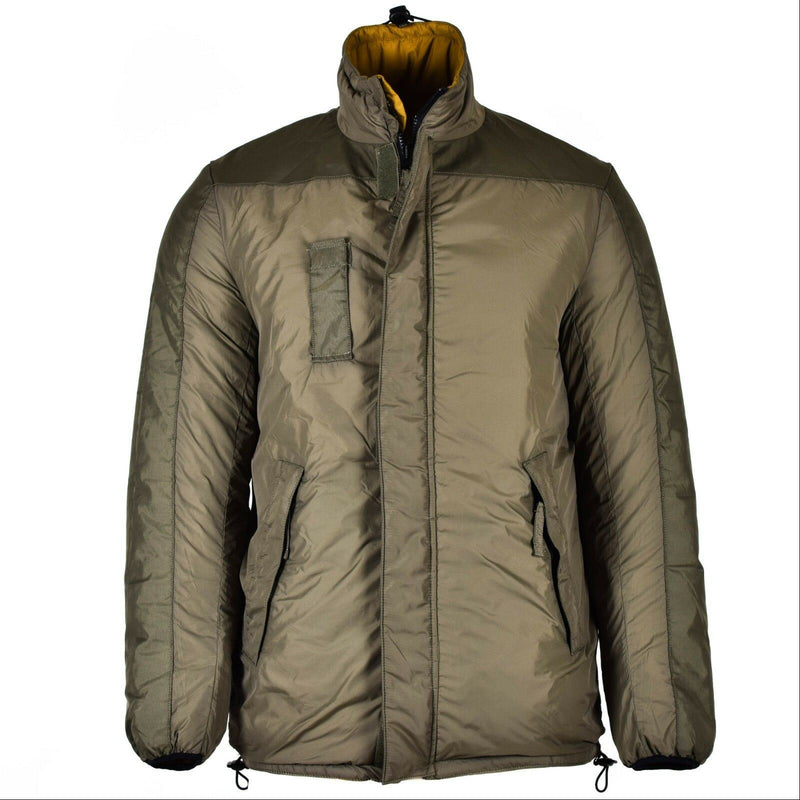 Veste réversible de l'armée néerlandaise thermique Olive OD Coyote softie pour temps froid NEUF
