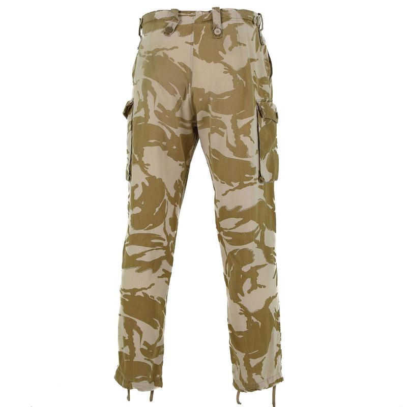 Pantalon de désert original de l'armée britannique, pantalon de combat léger, surplus militaire