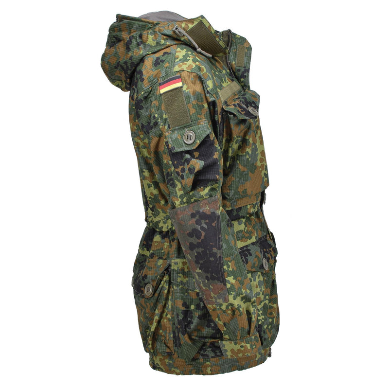 Veste tactique Leo Kohler en tissu ripstop avec capuche et coudes renforcés en cordura