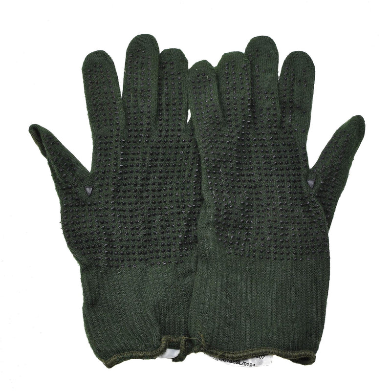 Véritables gants militaires britanniques tricotés en Nomex, gants tactiques résistants aux flammes