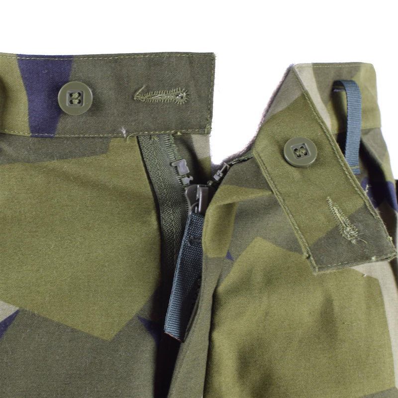 Pantalon de combat de campagne BDU d'origine suédoise M90 ​​camouflage Splinter