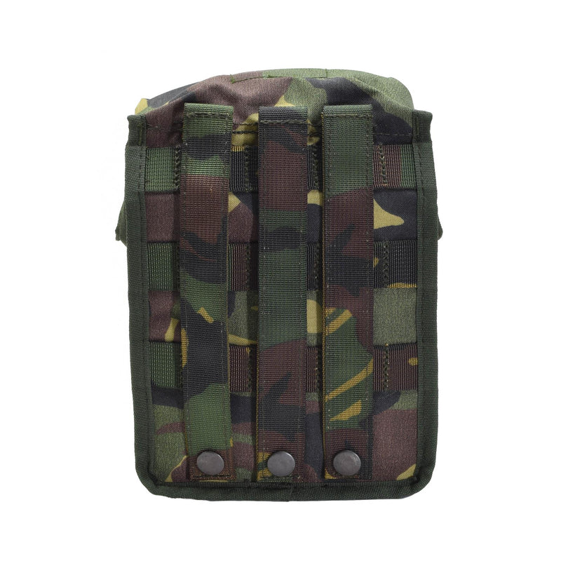 Pochette molle universelle d'origine militaire néerlandaise avec fermeture à boucle camouflage DPM NEUF