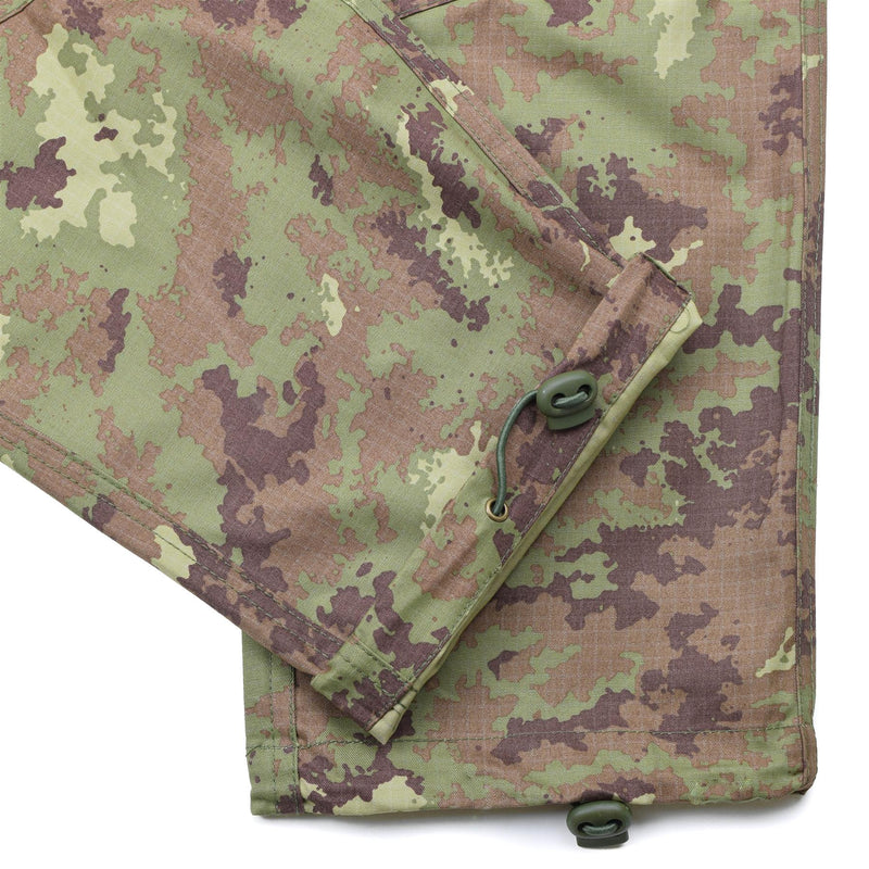 Pantalon de combat militaire italien authentique pour troupes de campagne, pantalon BDU vegetato ripstop