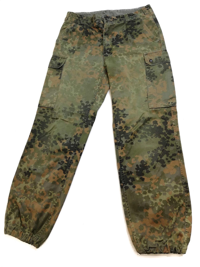 Pantalon de combat militaire de camouflage flecktarn d'origine de l'armée allemande
