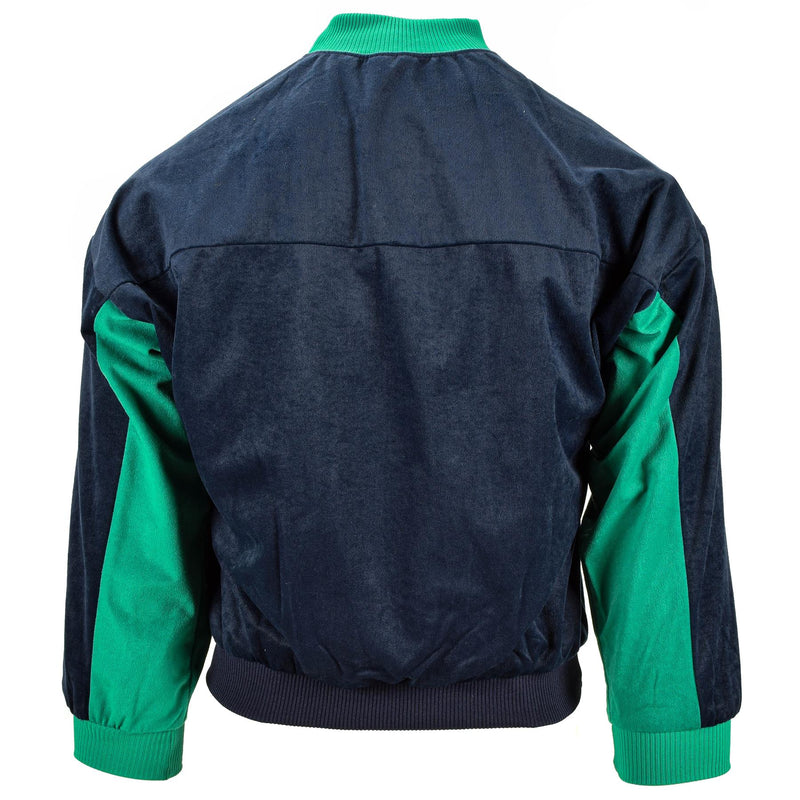 Véritable pull de l'armée française Survêtement vert marine Pull de sport à col roulé NEUF