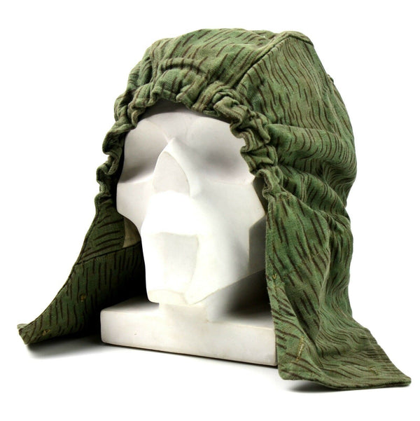 Capuche originale de l'armée tchèque CZ M60. Veste militaire camouflage à capuche