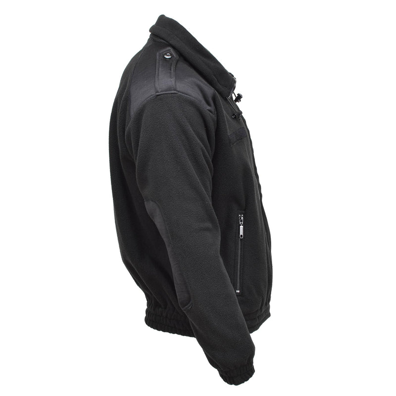 Pull polaire style armée MIL-TEC veste pour temps froid pull de sport noir
