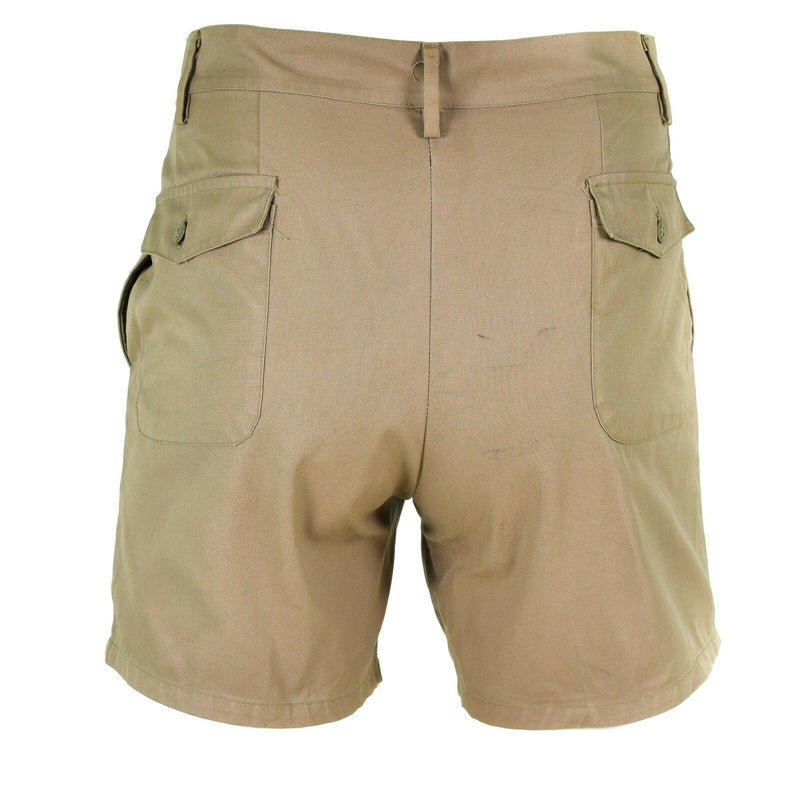 Véritable short de l'armée italienne Kaki Chino Bermuda de combat militaire BDU