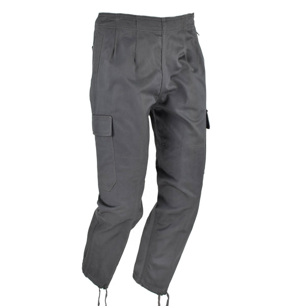 Pantalon de combat militaire danois d'origine CF M-71 gris