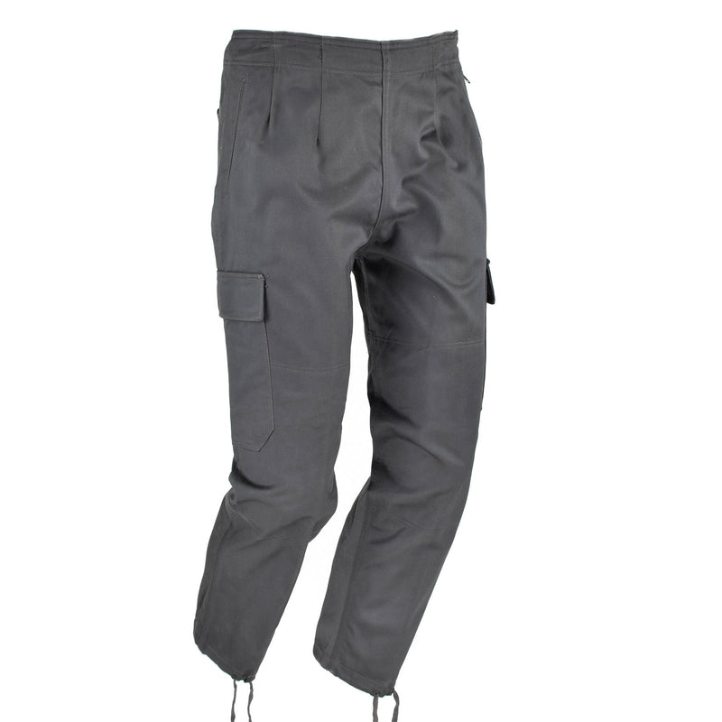 Pantalon de combat militaire danois d'origine CF M-71 gris