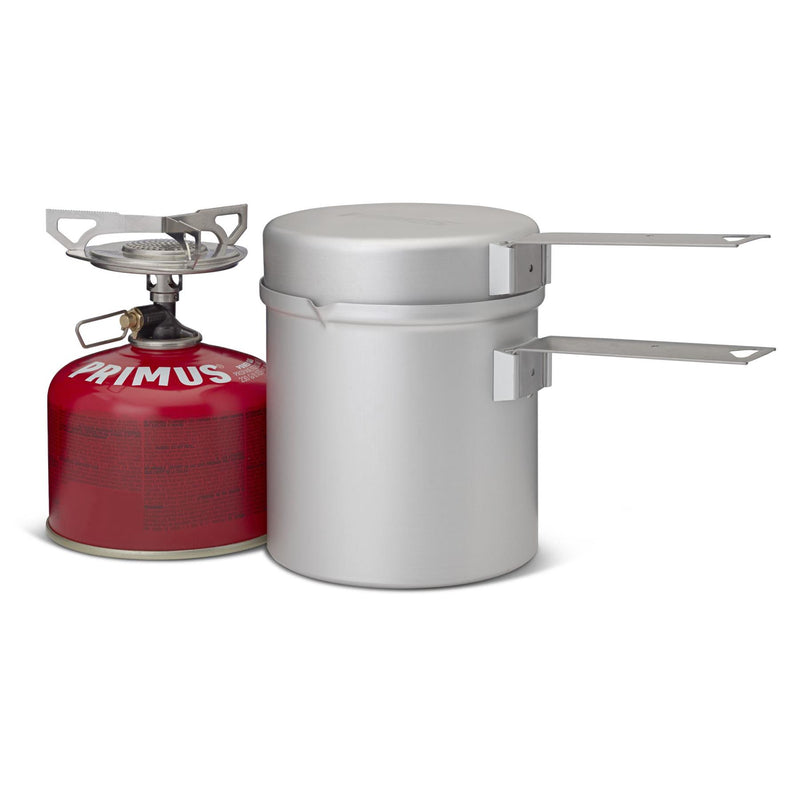 Primus Essential Trail KIT Ensemble de réchaud de camping léger avec casserole de randonnée 1 L