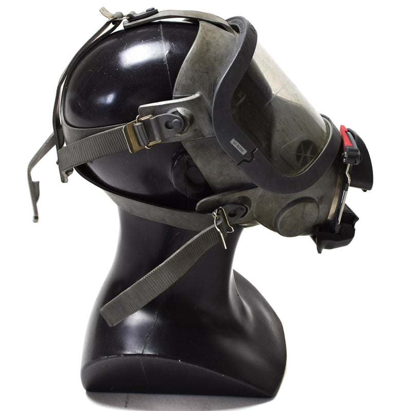 Masque facial authentique de marque Interspiro pour pompier, appareil respiratoire autonome, masque à gaz