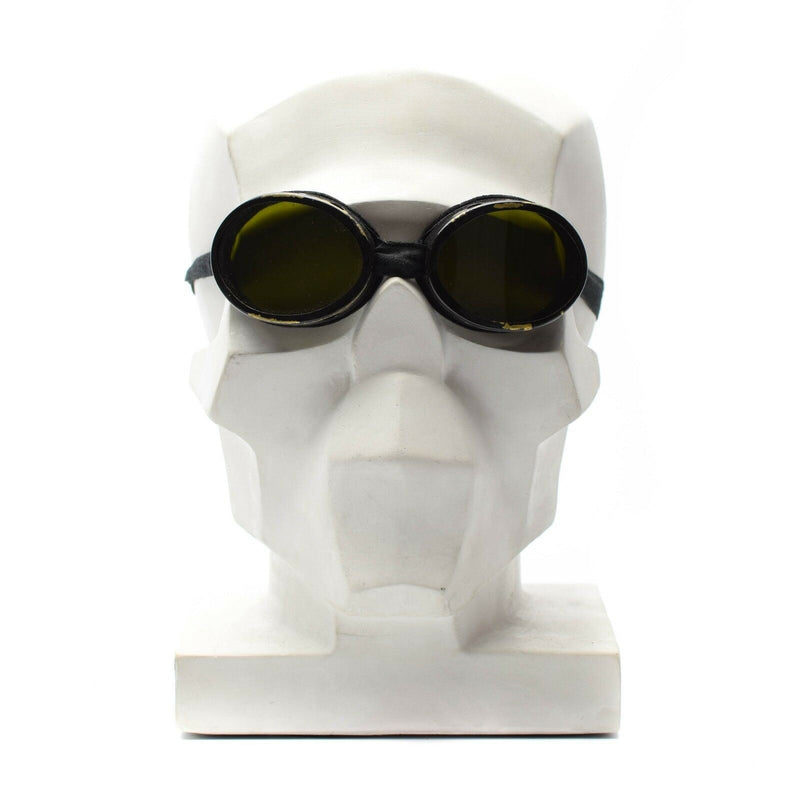Lunettes de protection pour casque de montagne rond de l'armée suisse de la Seconde Guerre mondiale Verre de protection avec boîte