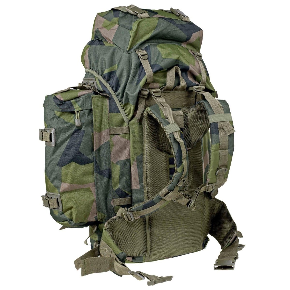 A.Blochl BW Sac à dos de randonnée en montagne, camping, plein air, grand, camouflage M90, NEUF