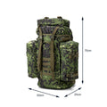 A.Blochl BW Mountain Hiking Daypack M84 camouflage grand sac à dos de trekking de camping NEUF