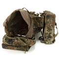 A.Blochl BW Sac à dos de randonnée en montagne, camping, grand sac à dos, camouflage flecktarn