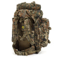 A.Blochl BW Sac à dos de randonnée en montagne, camping, grand sac à dos, camouflage flecktarn