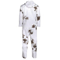 Veste de style armée allemande A.Blochl, camouflage neige, couche d'uniforme extérieure réversible, NEUF
