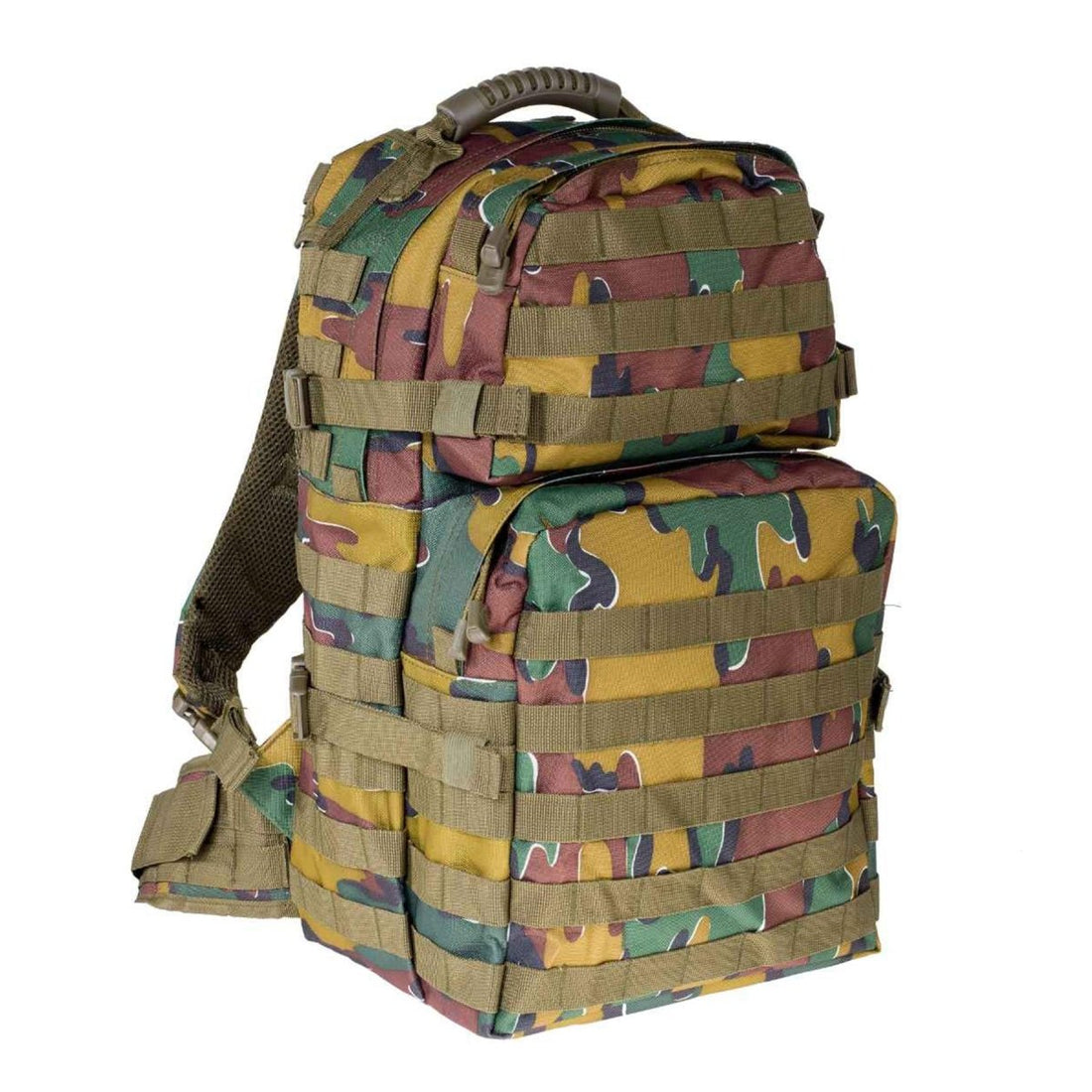 Sac à dos tactique A.Blochl US Assault 40 litres type molle camouflage puzzle belge