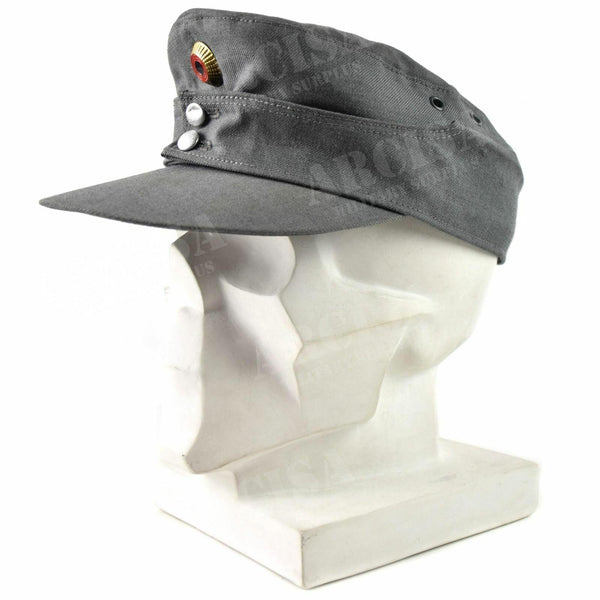 Casquette de montagne originale de l'armée allemande Gebirgsjäger chapeau militaire gris
